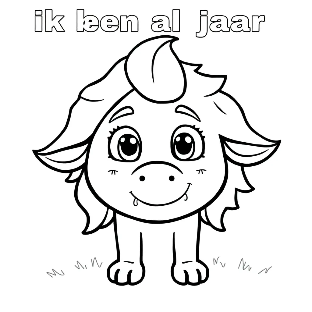 Childrens coloring page