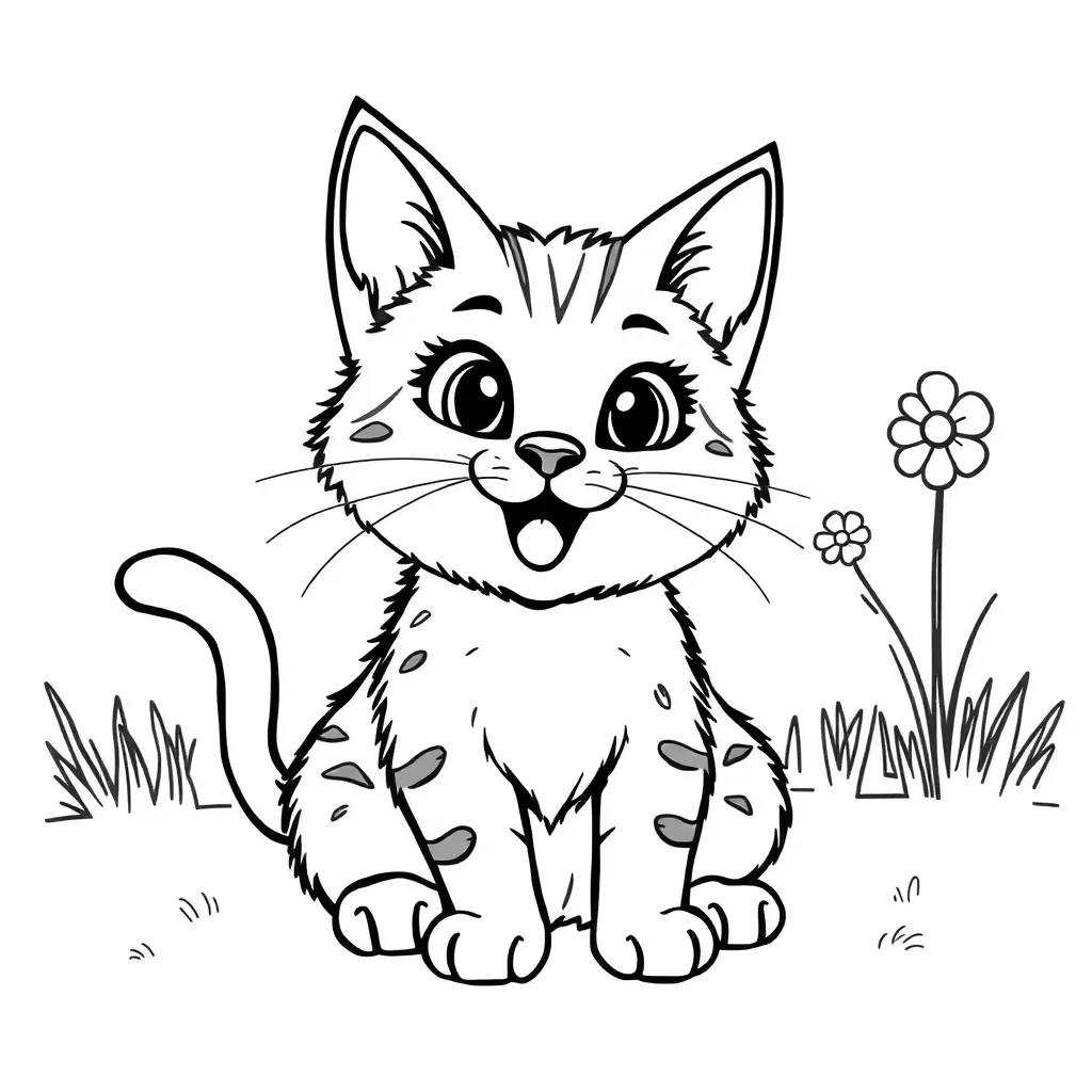 Childrens coloring page