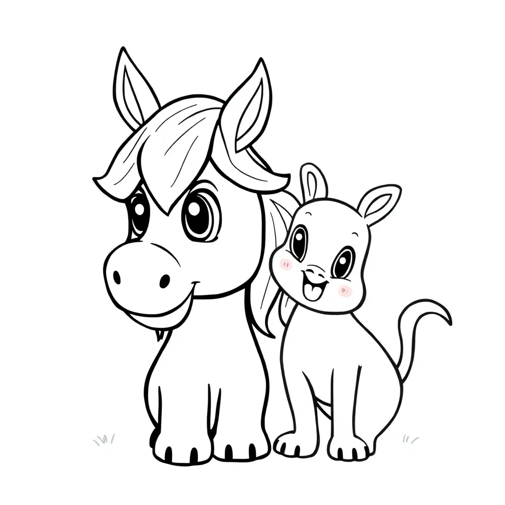 Childrens coloring page