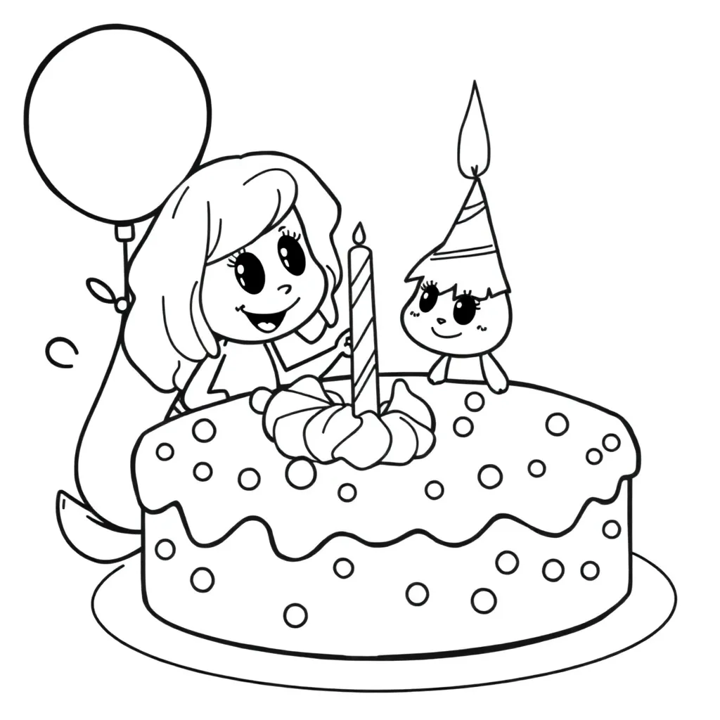 Childrens coloring page