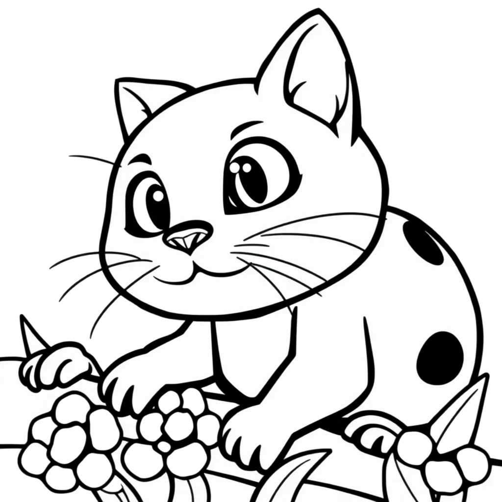 Childrens coloring page
