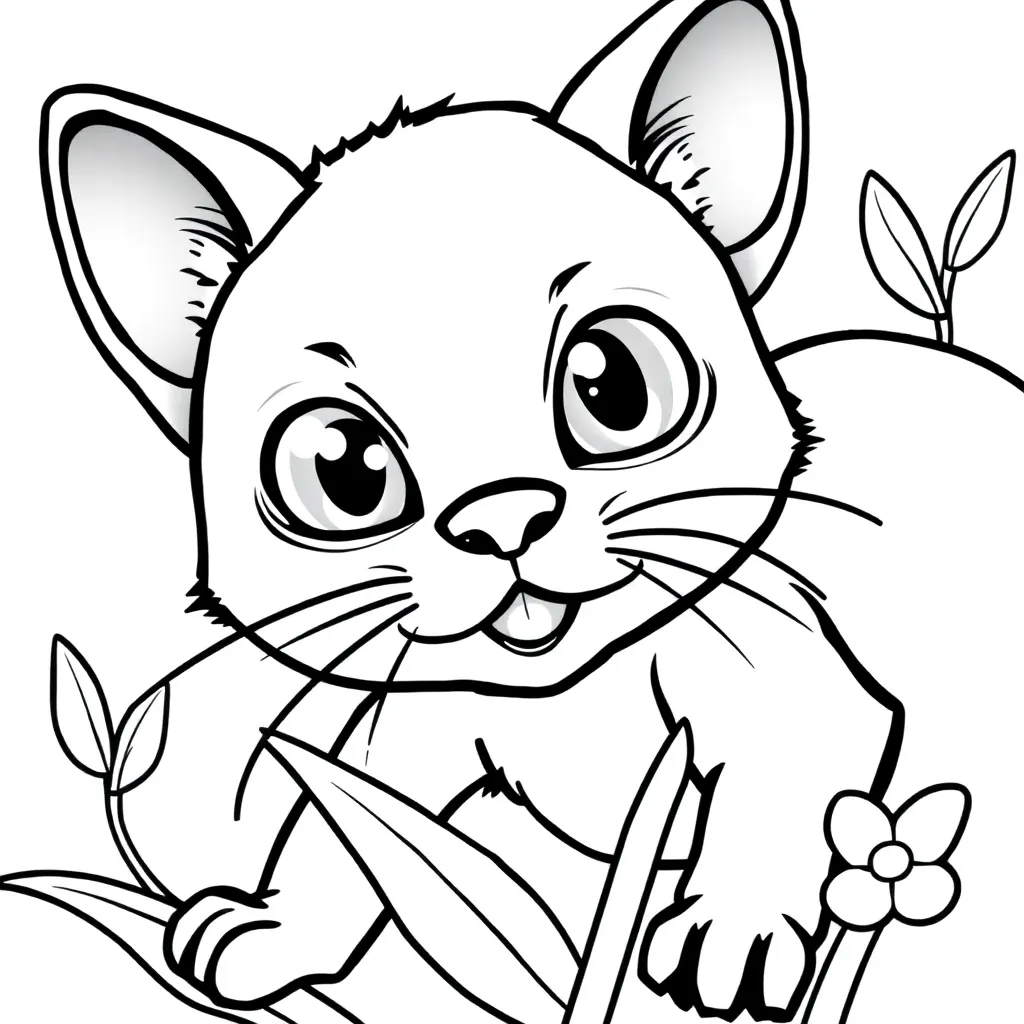 Childrens coloring page