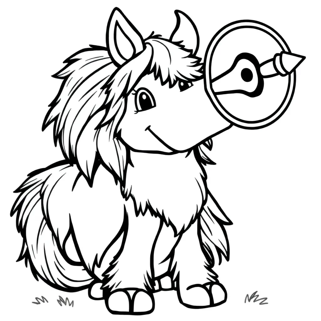 Childrens coloring page