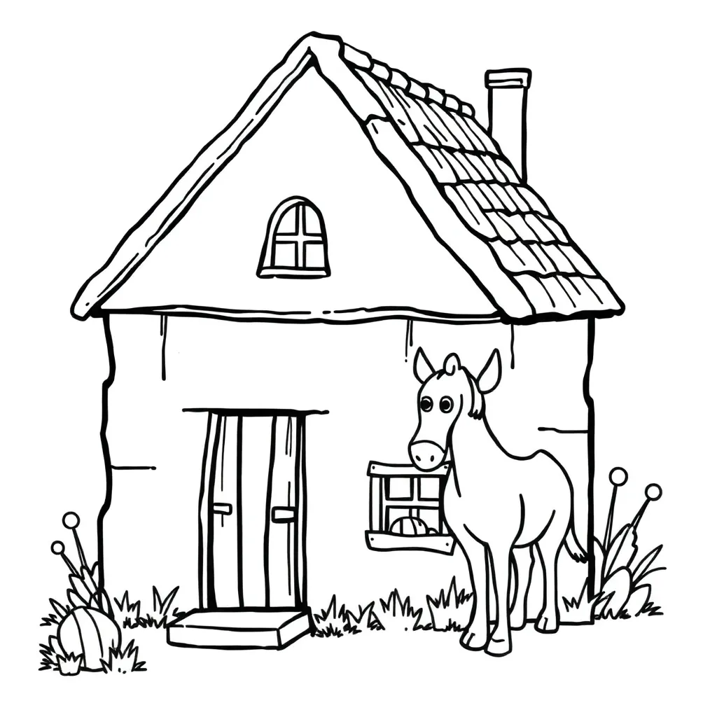 Childrens coloring page