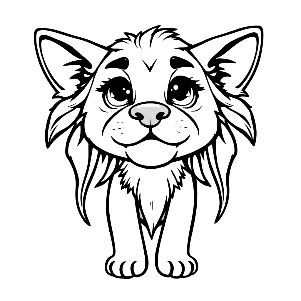 Childrens coloring page