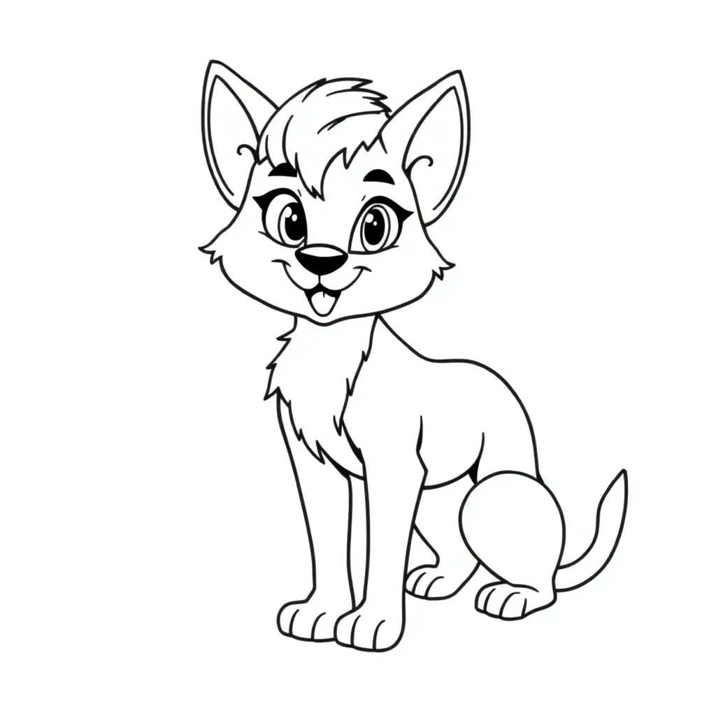 Childrens coloring page