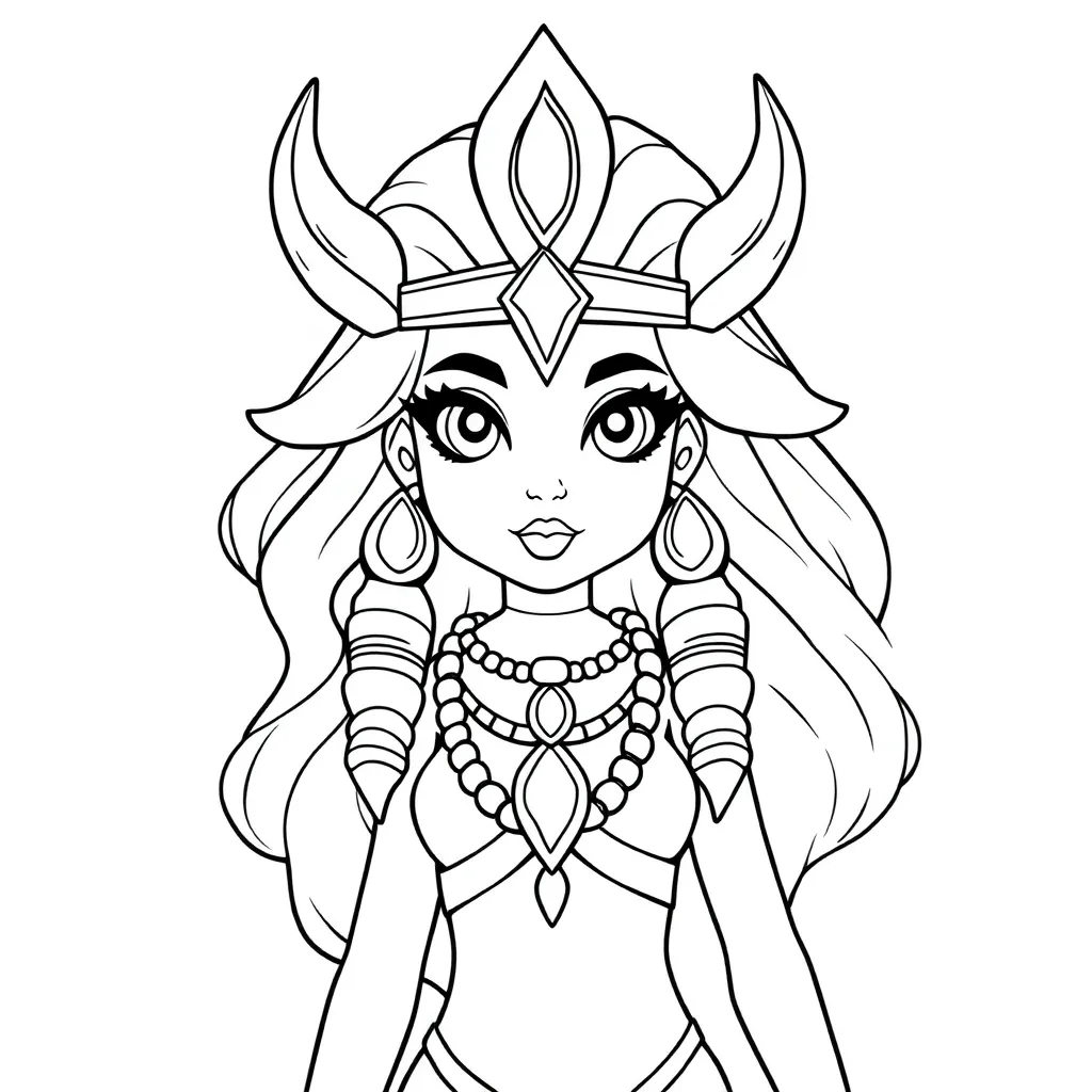 Childrens coloring page