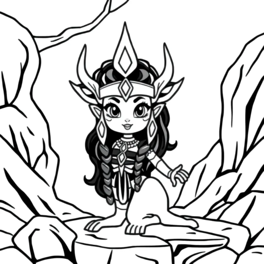 Childrens coloring page