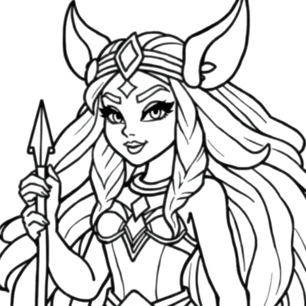 Childrens coloring page