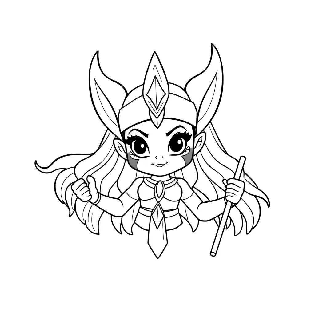 Childrens coloring page