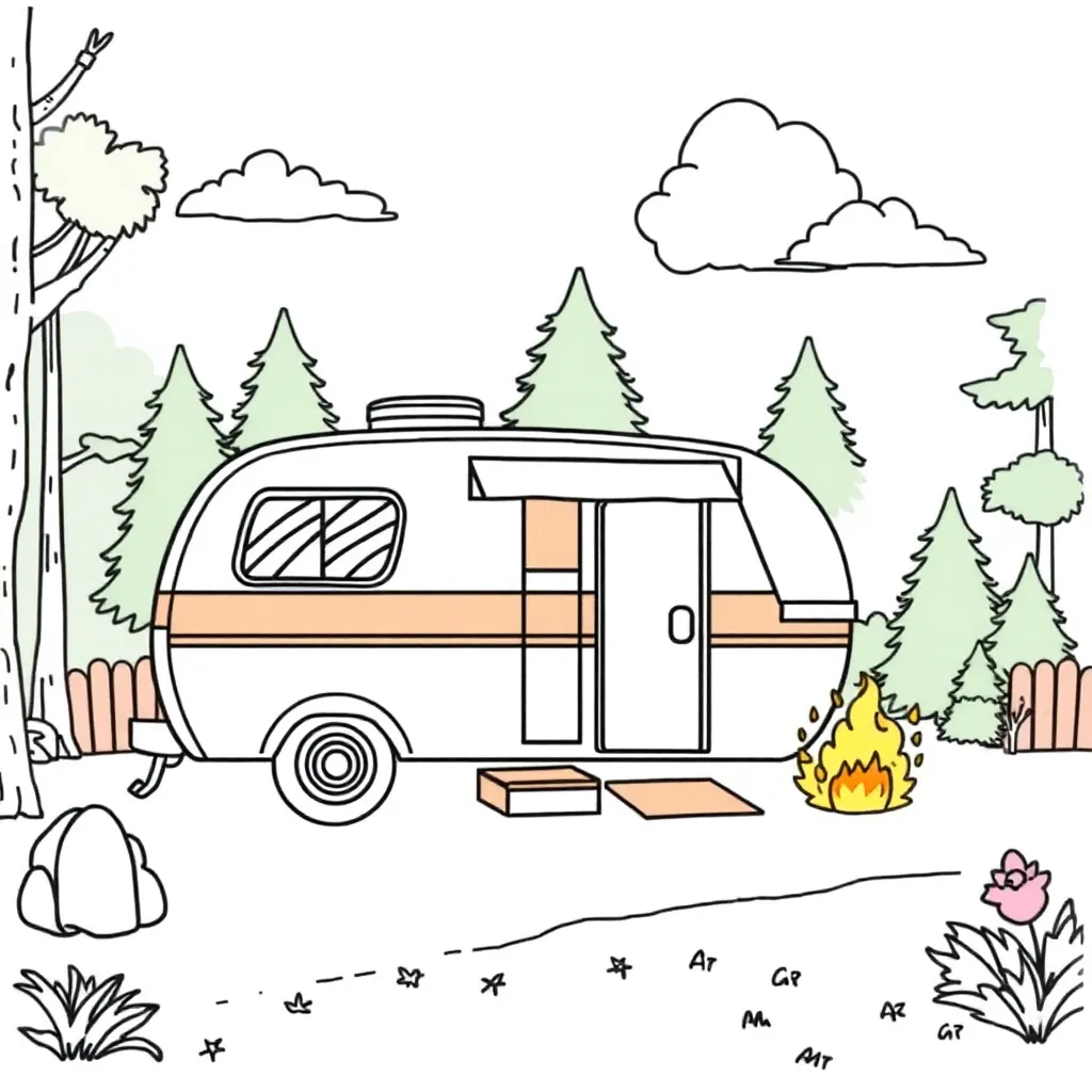 Childrens coloring page