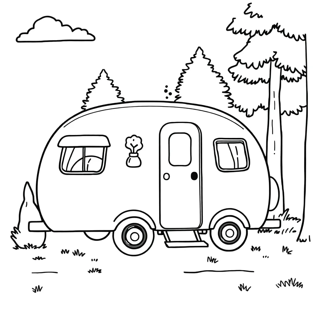 Childrens coloring page