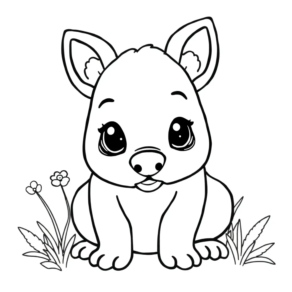 Childrens coloring page