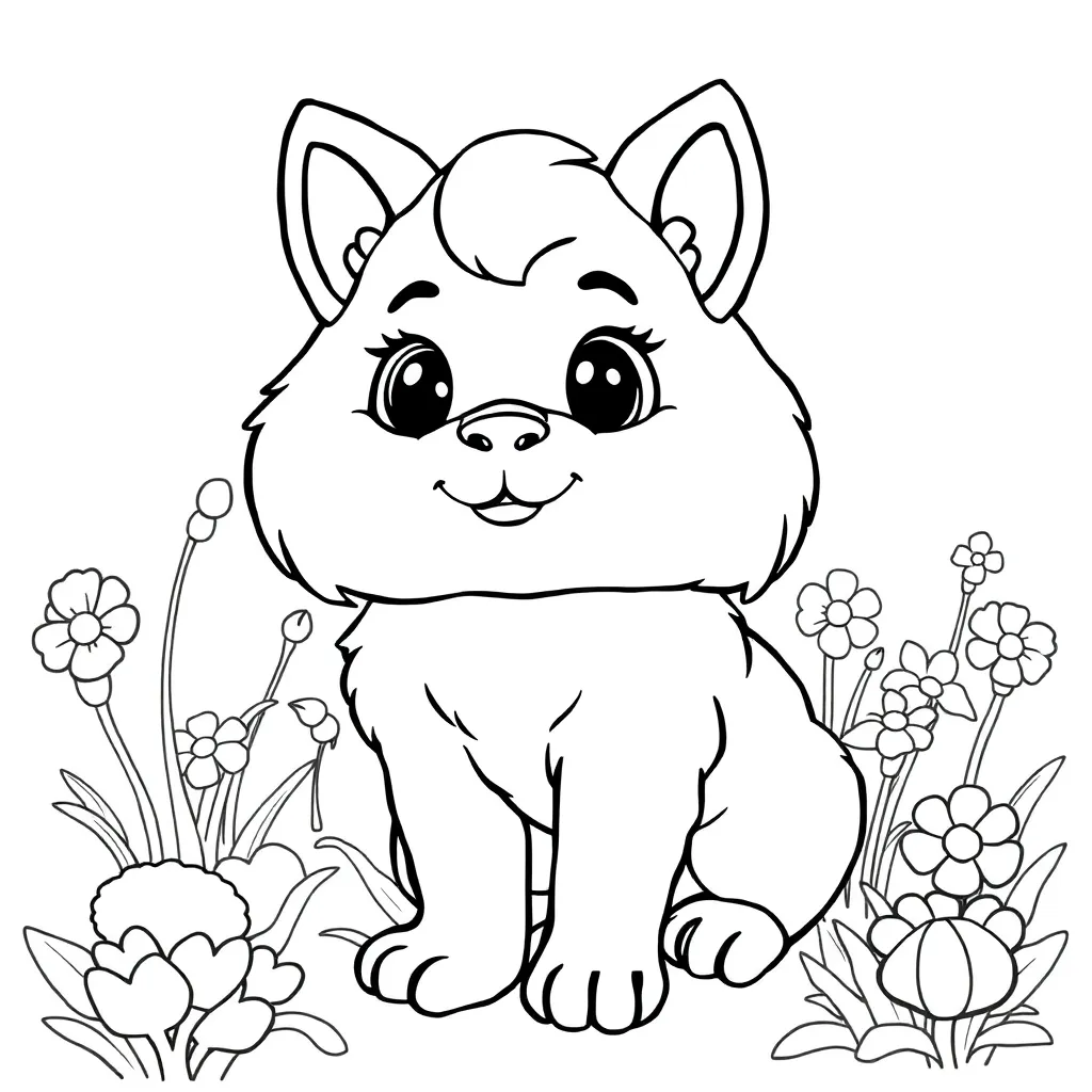 Childrens coloring page