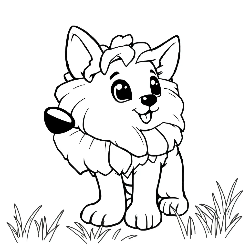 Childrens coloring page