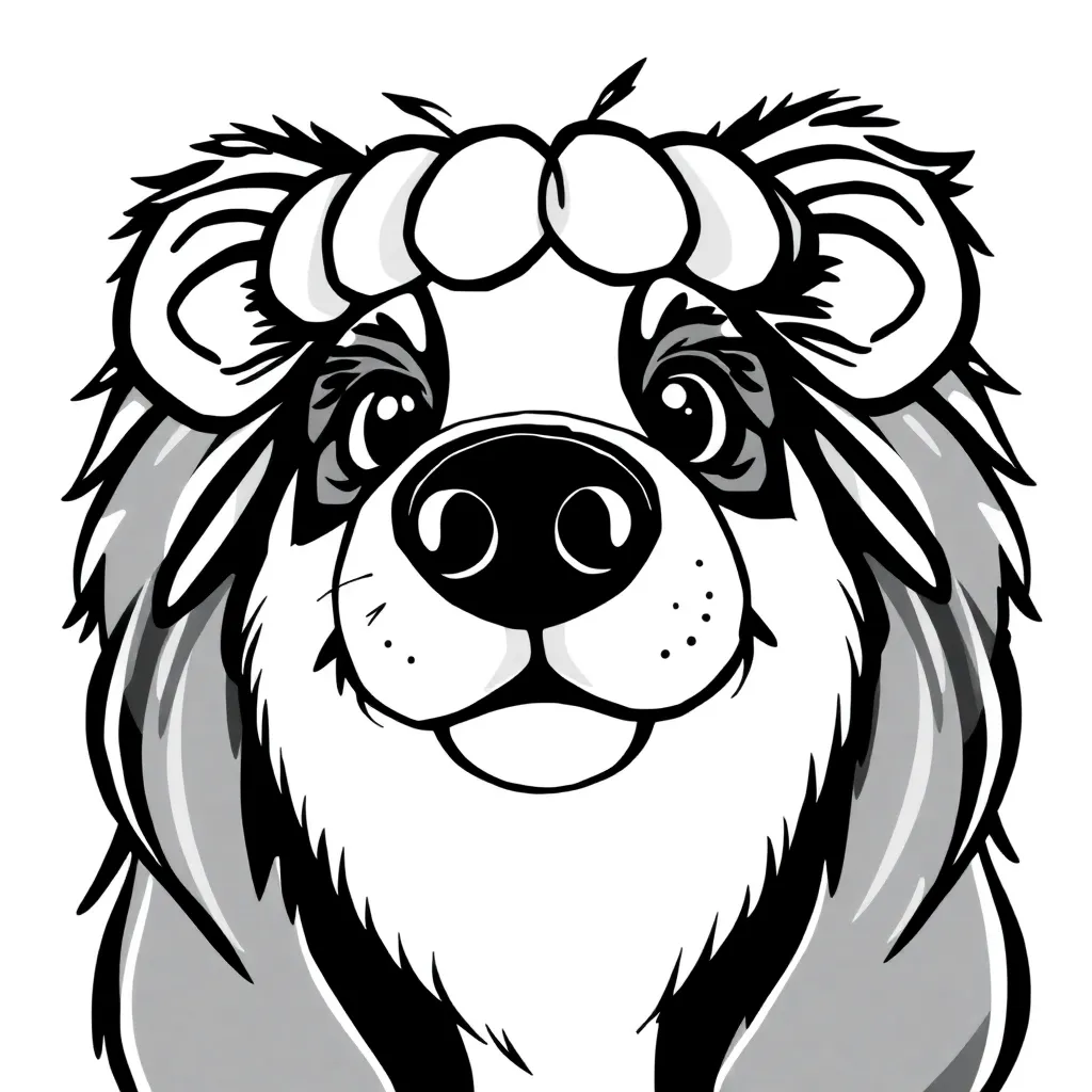 Childrens coloring page