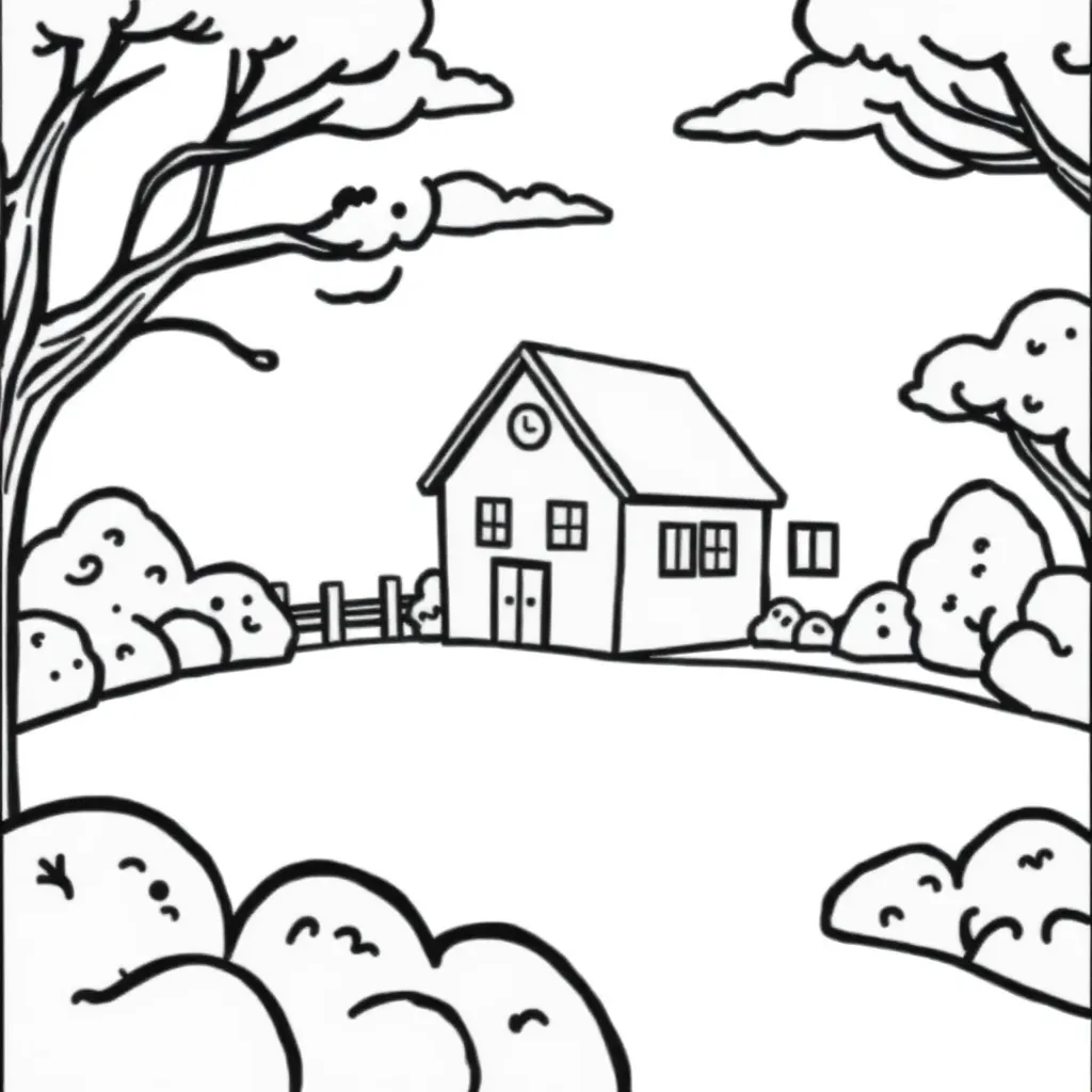 Childrens coloring page