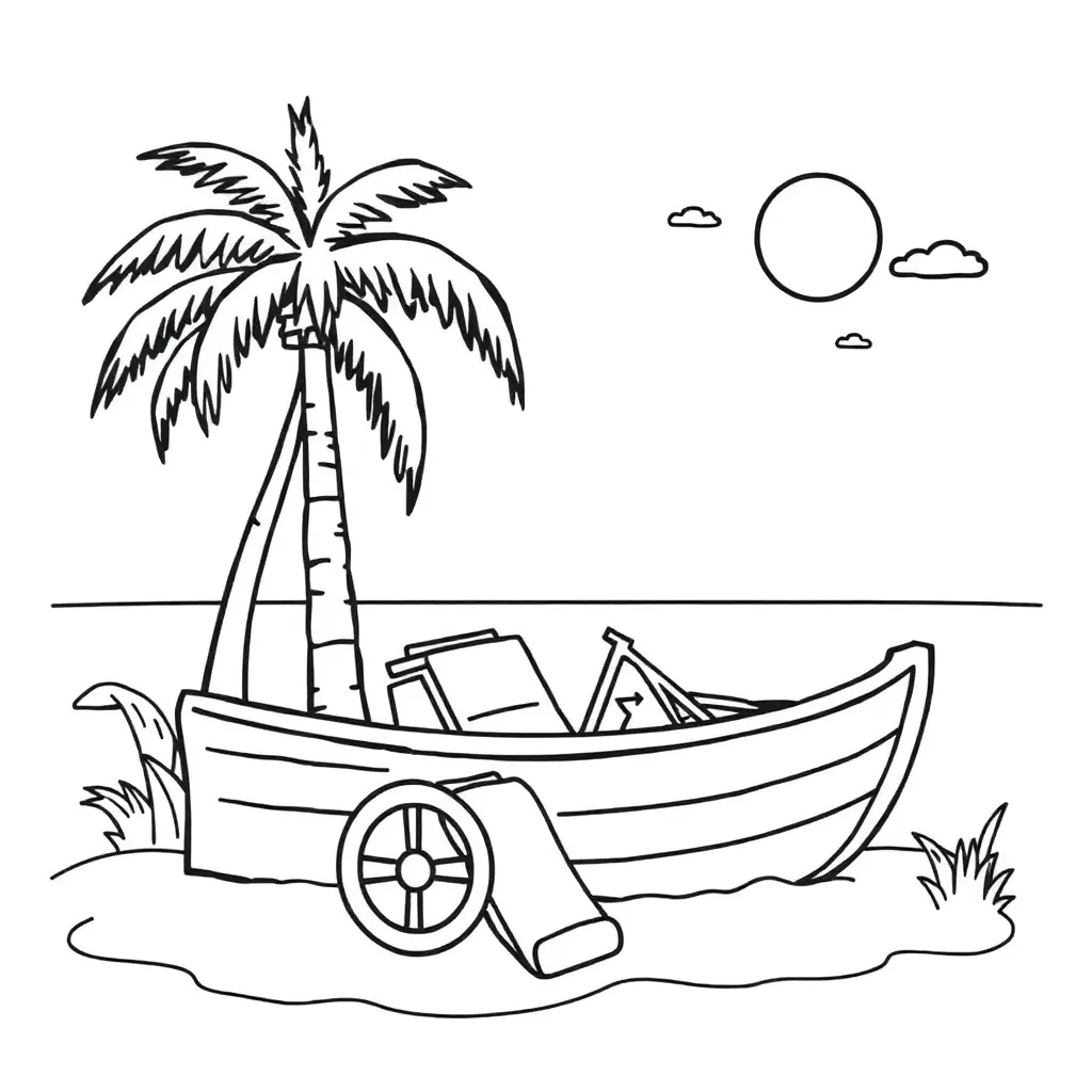 Childrens coloring page