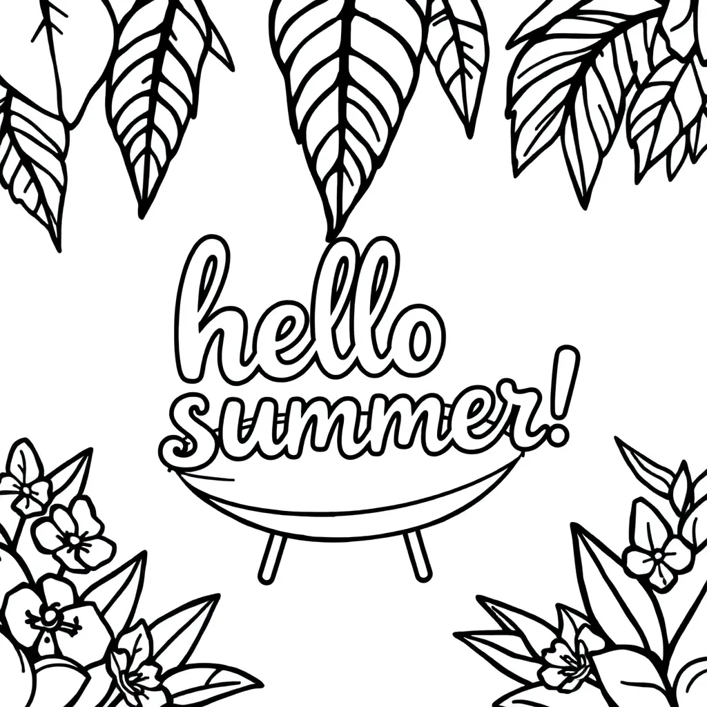 Childrens coloring page