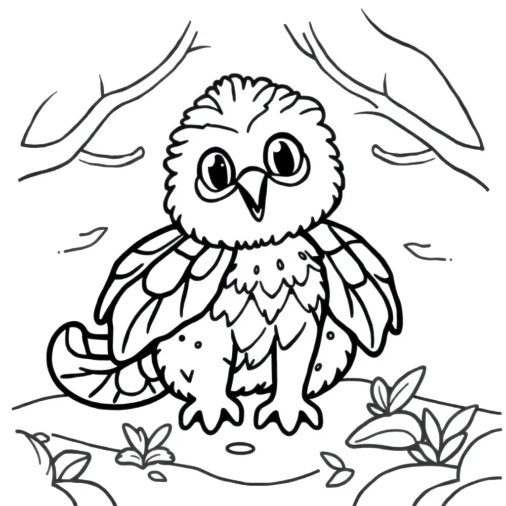 Childrens coloring page