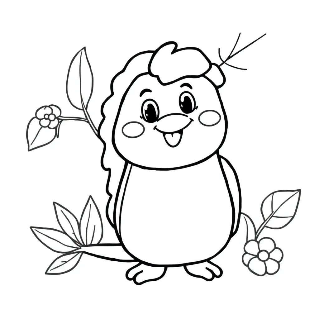 Childrens coloring page