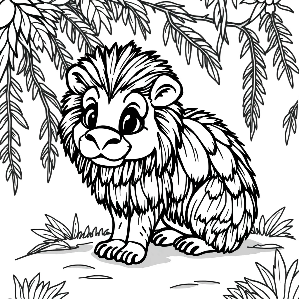 Childrens coloring page