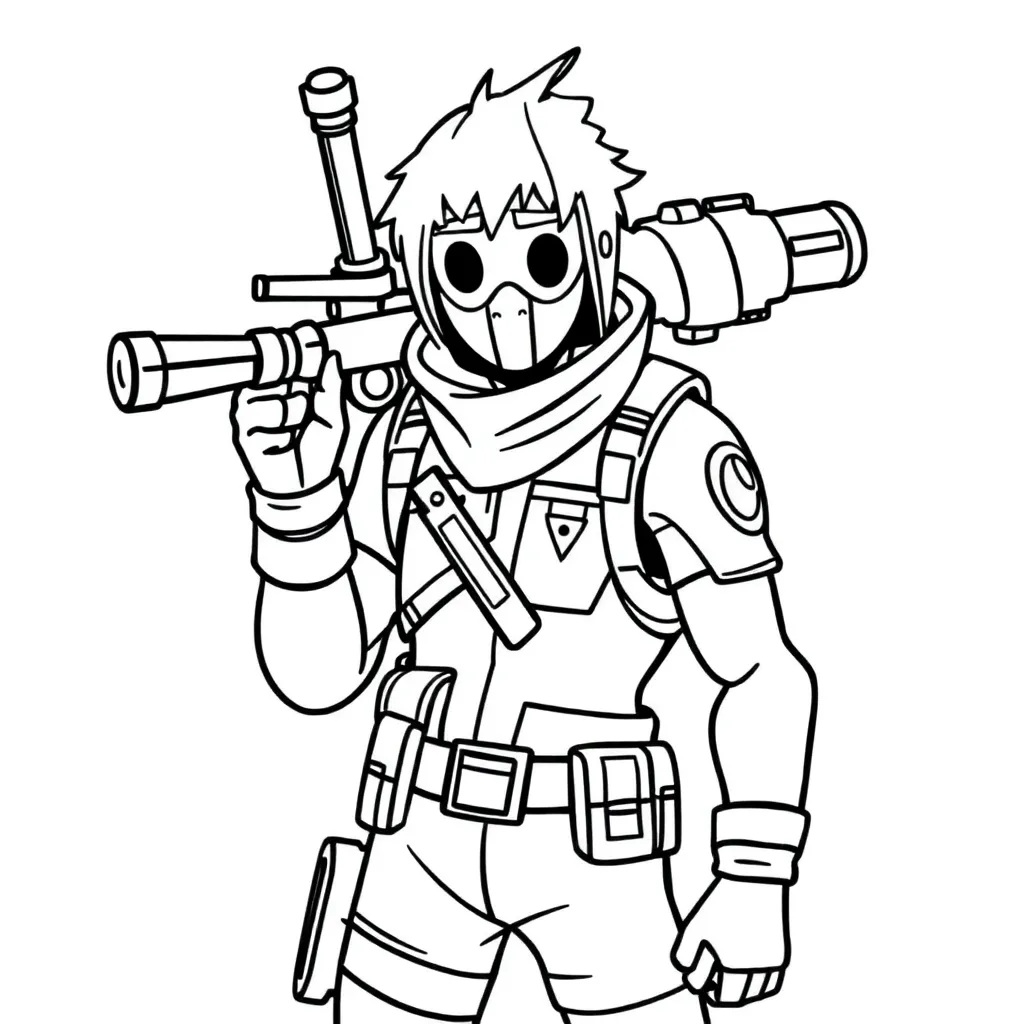 Childrens coloring page