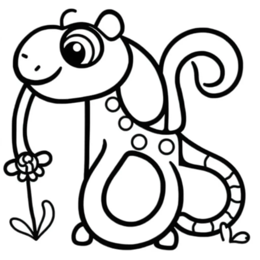 Childrens coloring page