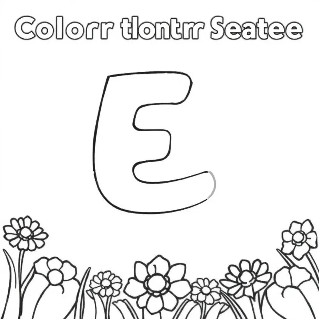Childrens coloring page