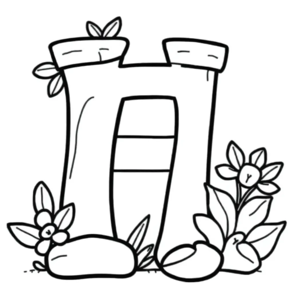 Childrens coloring page