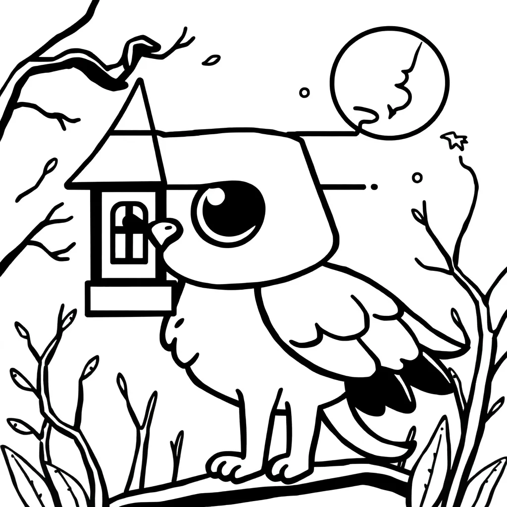 Childrens coloring page