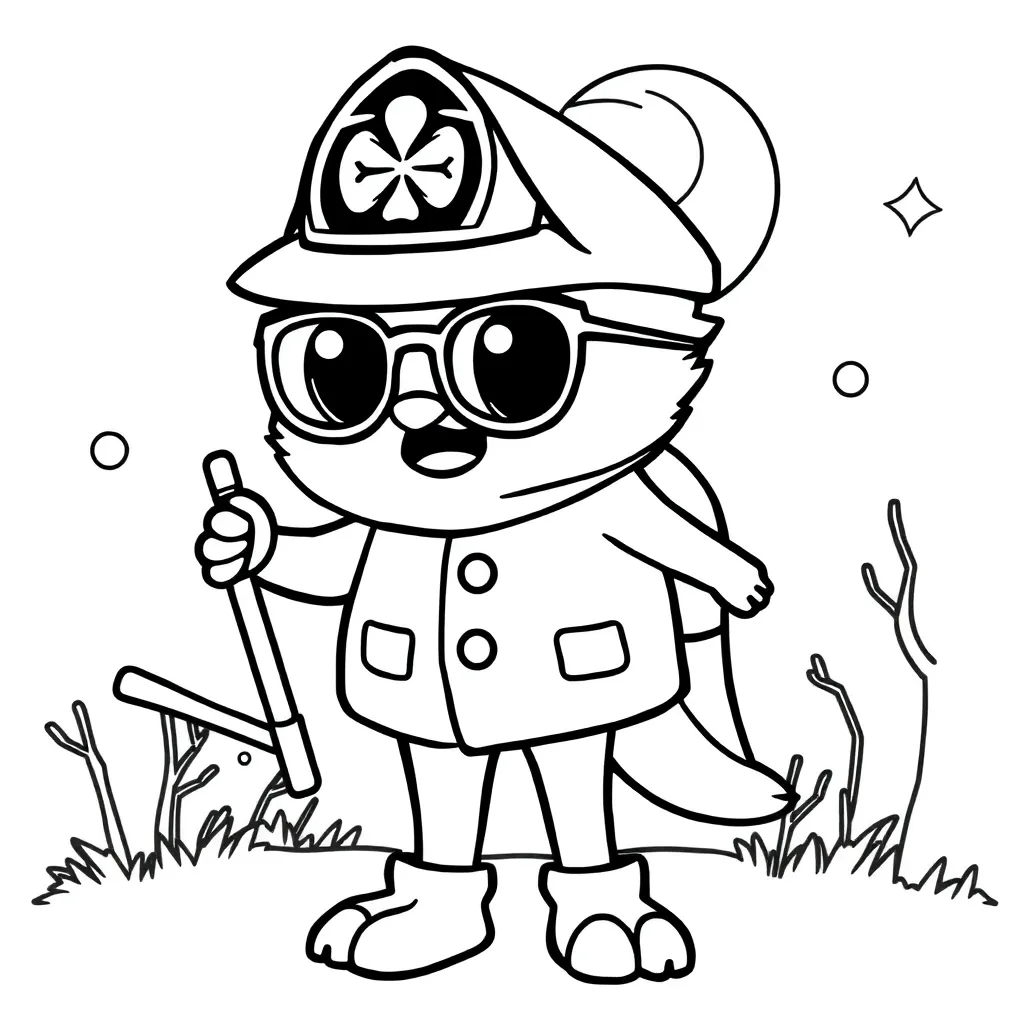 Childrens coloring page