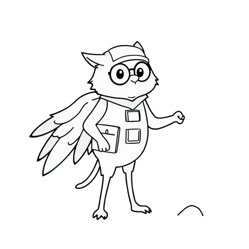 Childrens coloring page