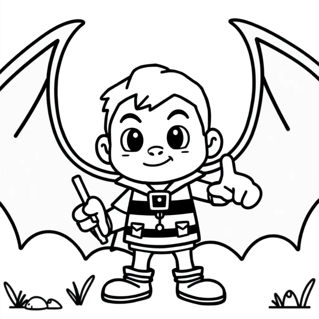 Childrens coloring page