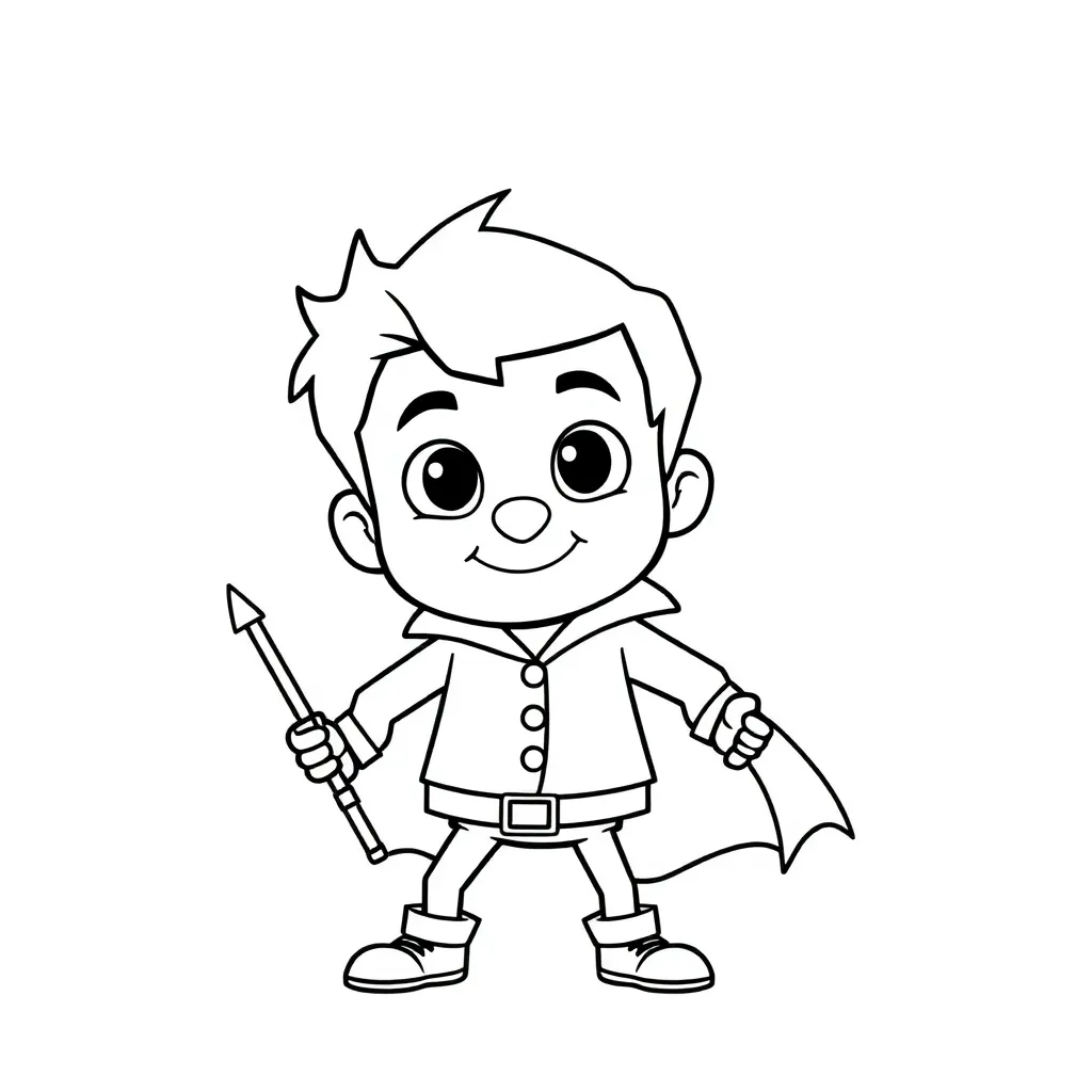 Childrens coloring page