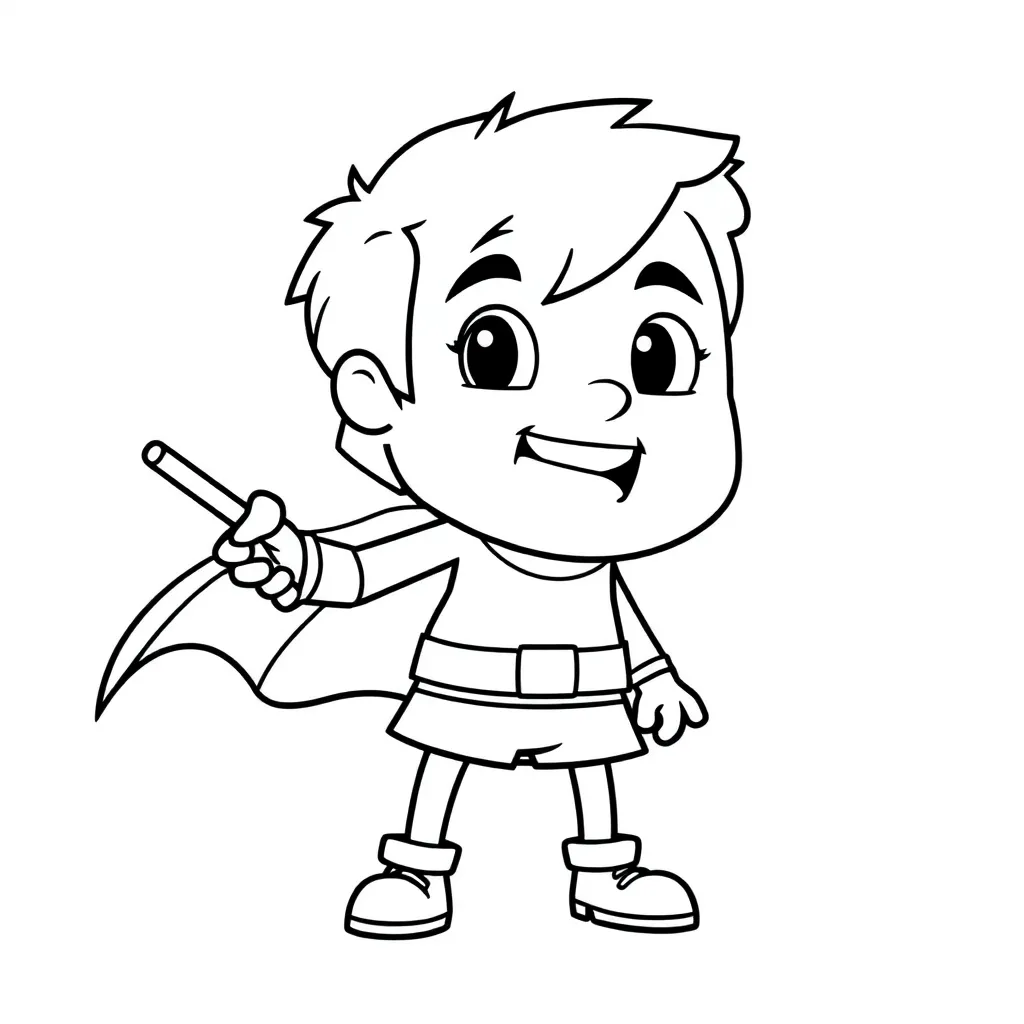 Childrens coloring page