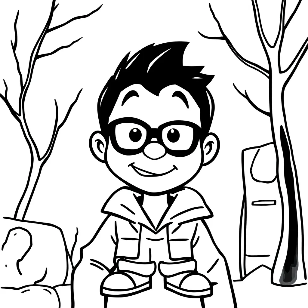 Childrens coloring page