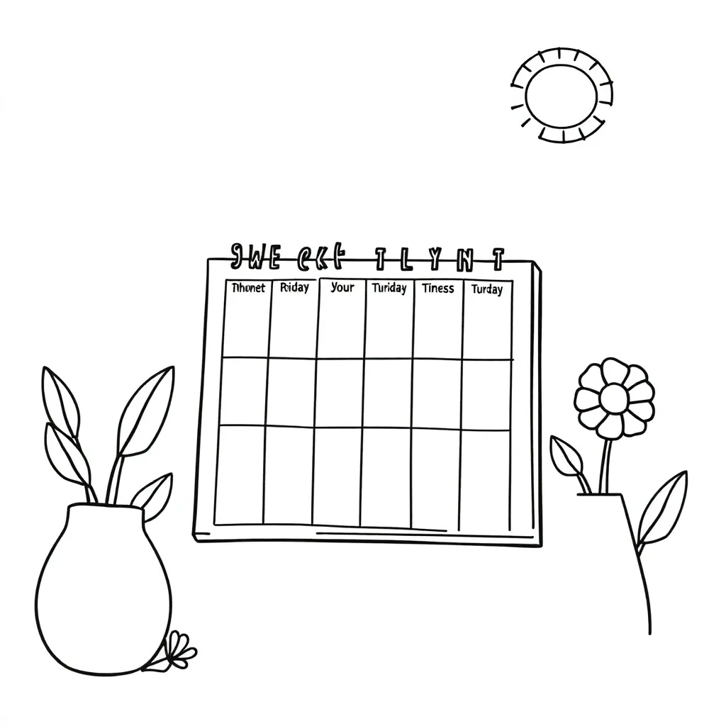 Childrens coloring page