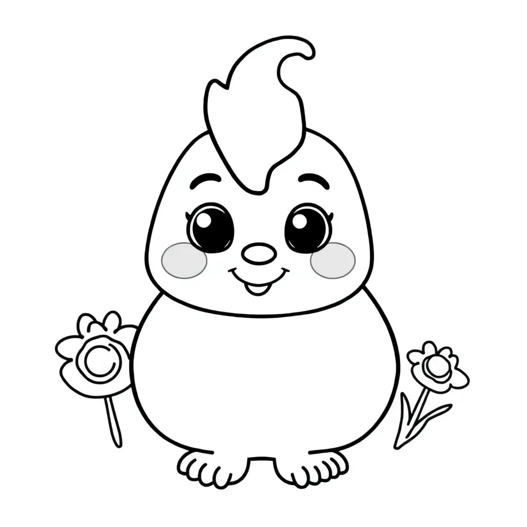 Childrens coloring page