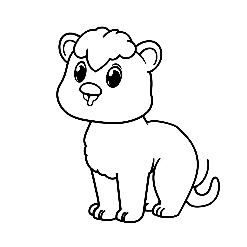 Childrens coloring page