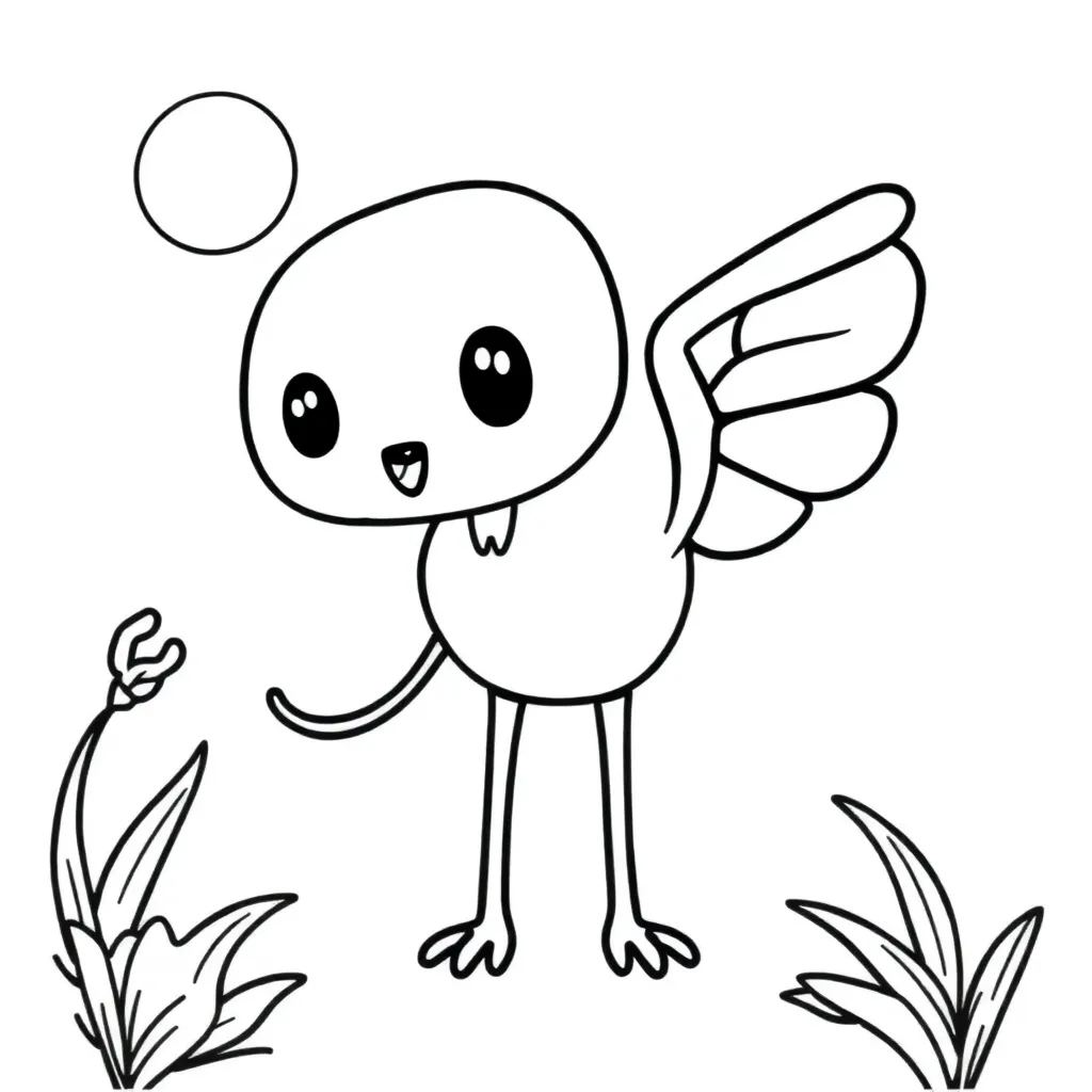 Childrens coloring page