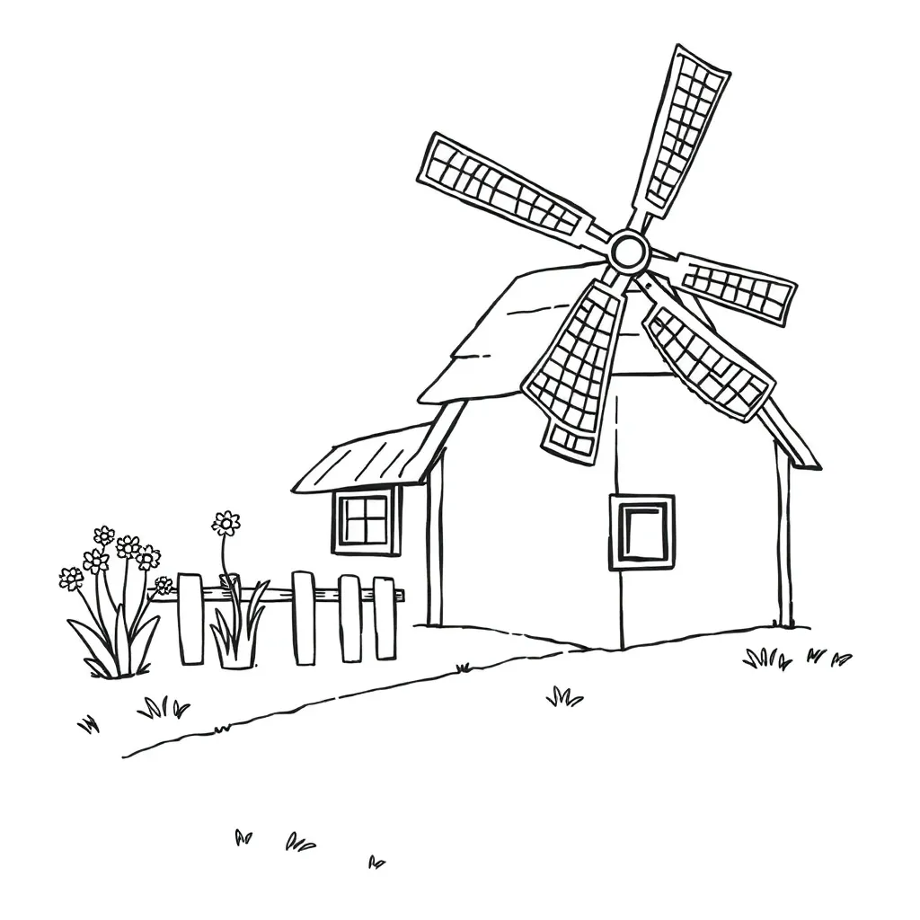 Childrens coloring page