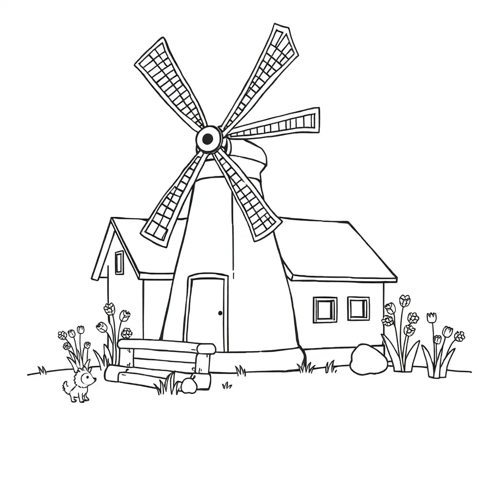 Childrens coloring page