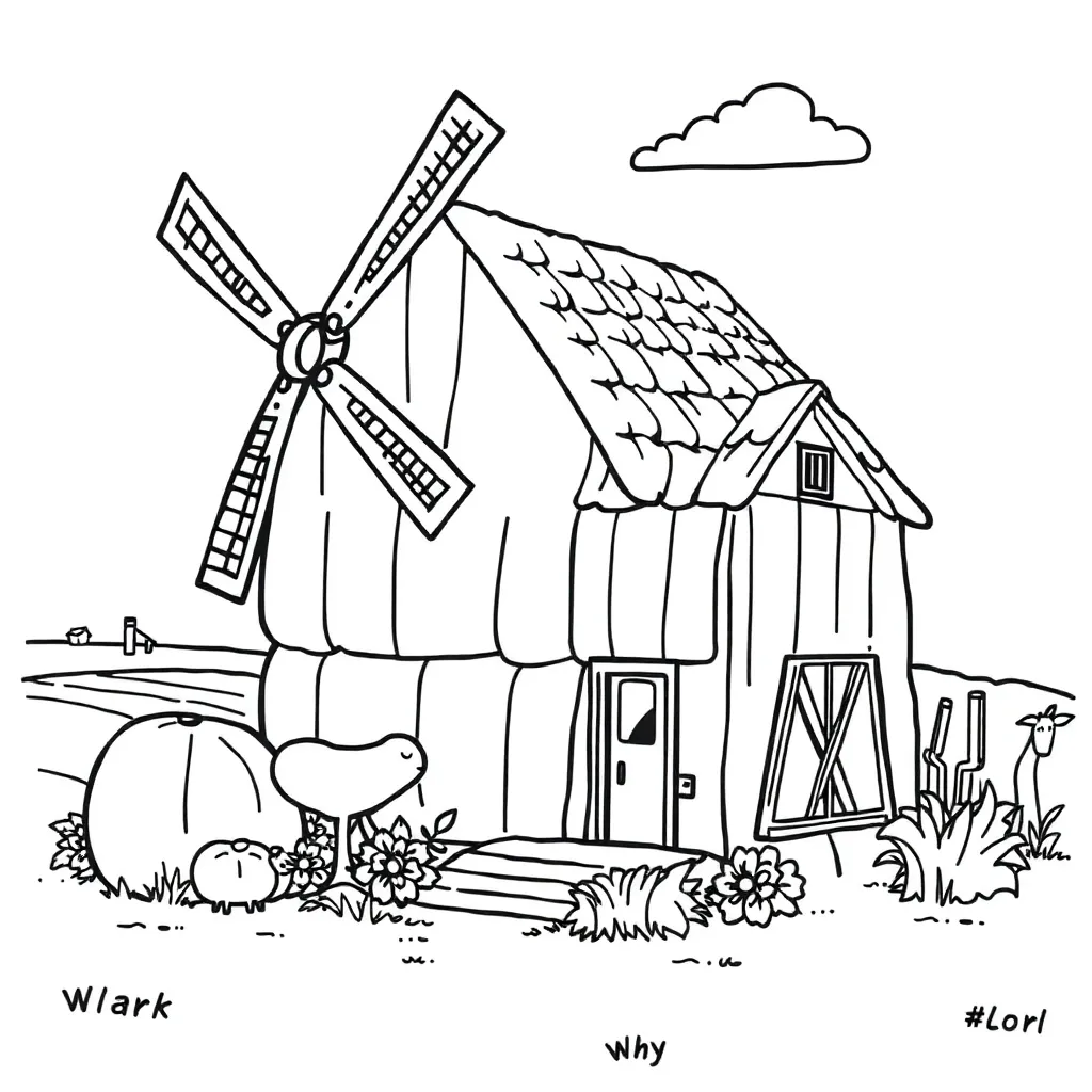 Childrens coloring page