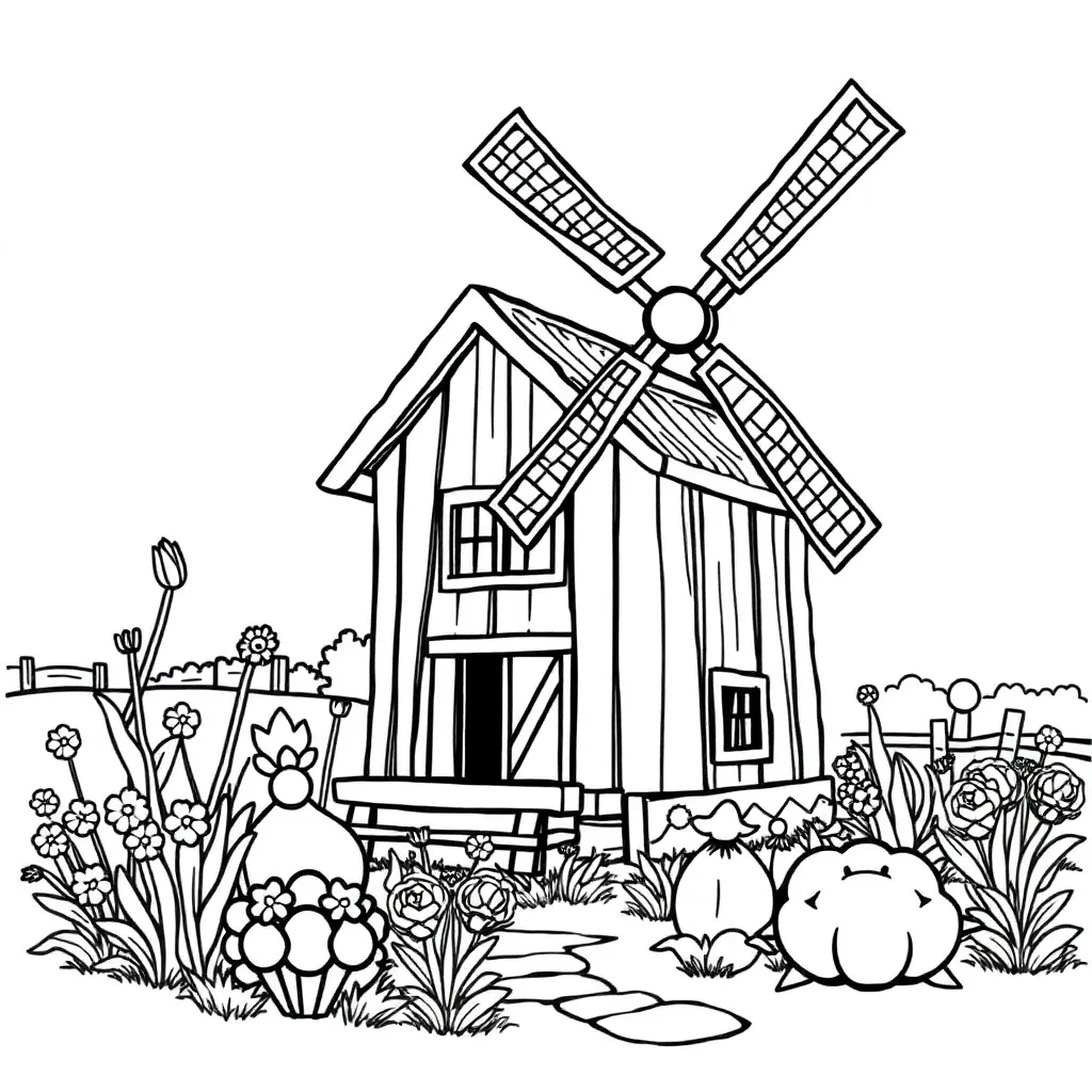 Childrens coloring page