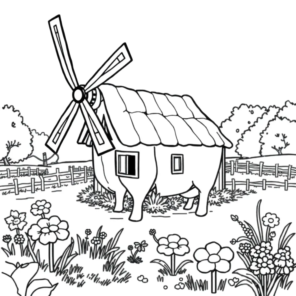 Childrens coloring page