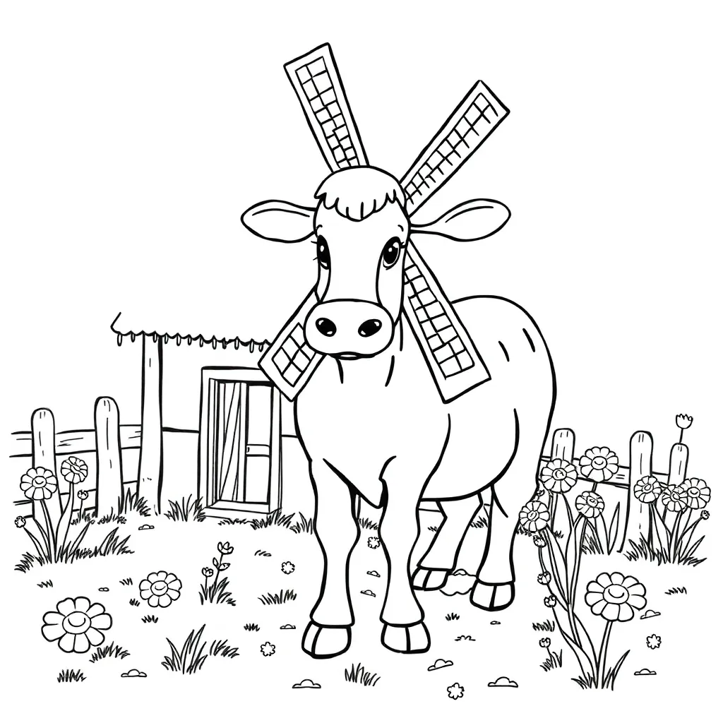 Childrens coloring page
