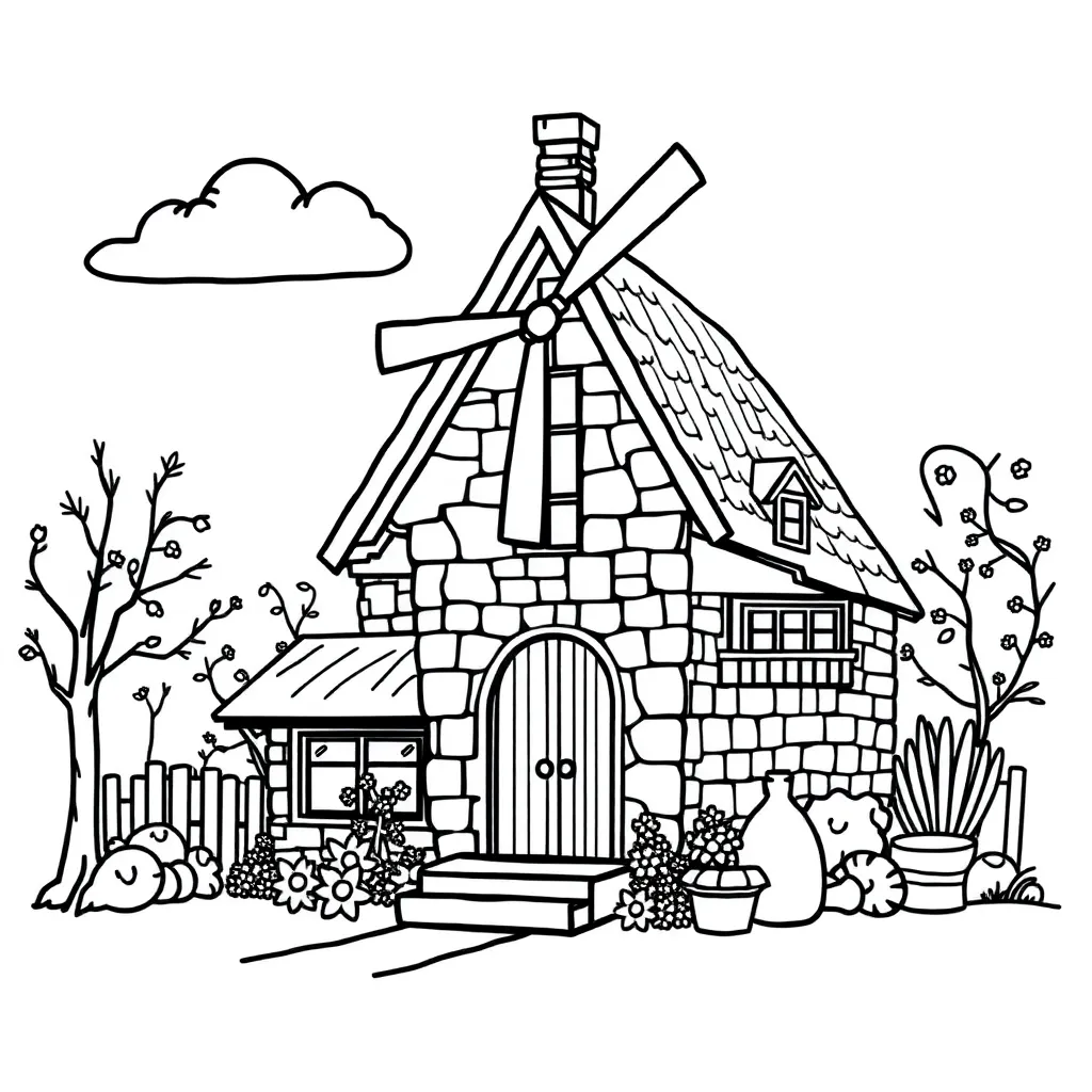 Childrens coloring page