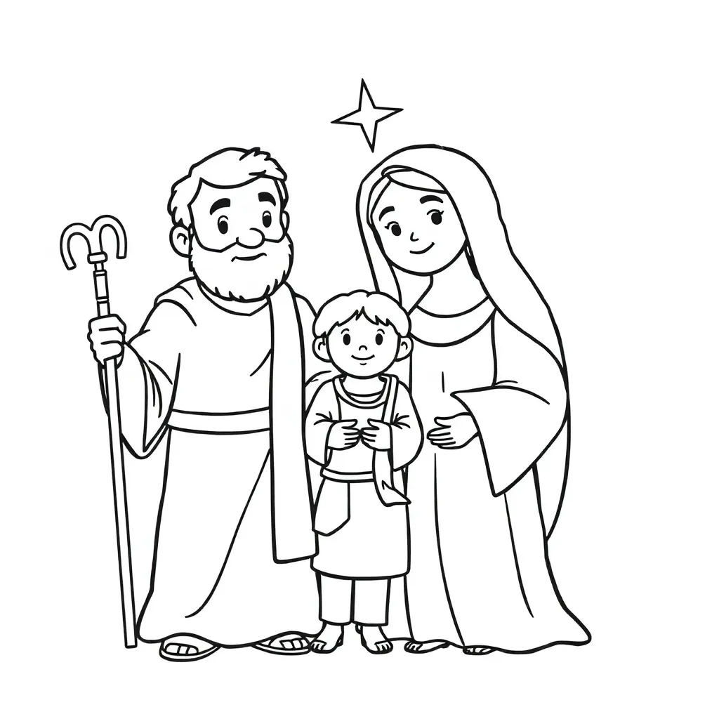 Childrens coloring page