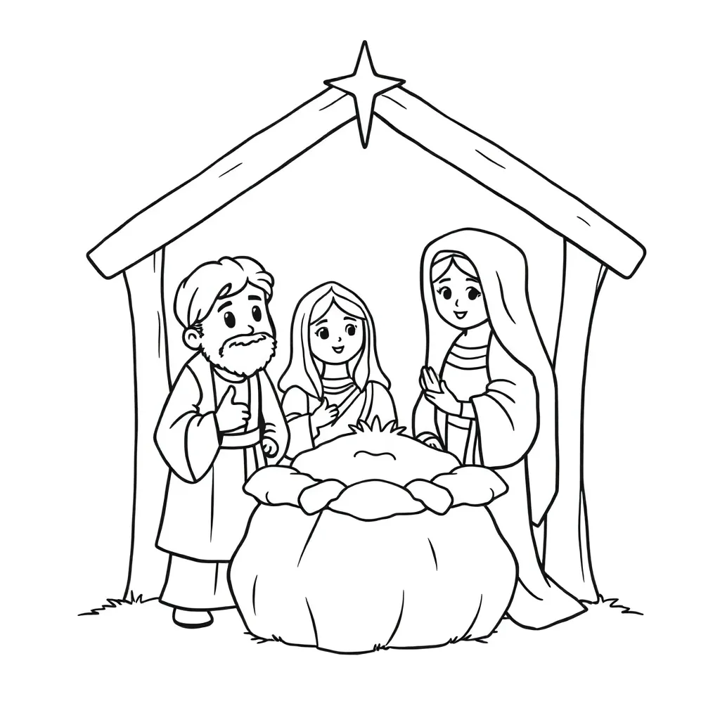 Childrens coloring page